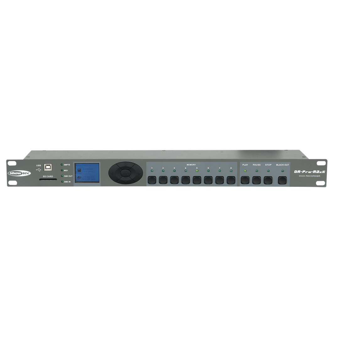 DR Pro Rack DMX-recorder