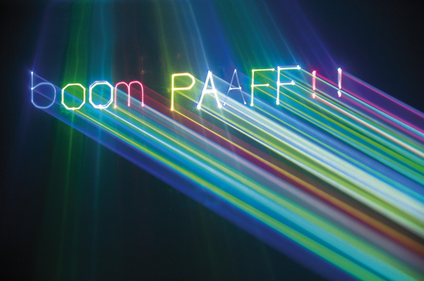 Galactic TXT 300 mW RGB tekst laser
