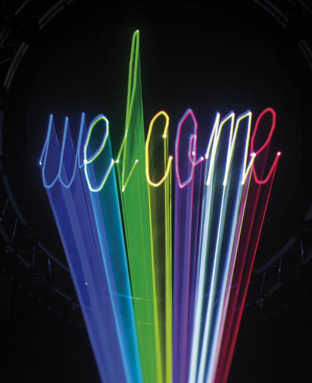 Galactic TXT 300 mW RGB tekst laser