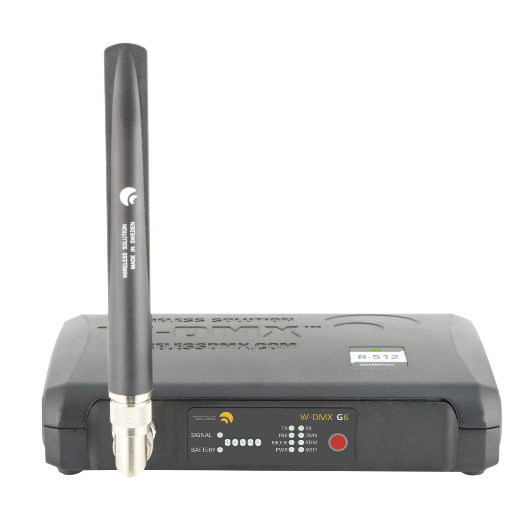 BlackBox R-512 G6 Receiver Draadloze DMX, ArtNet & Streaming ACN zender