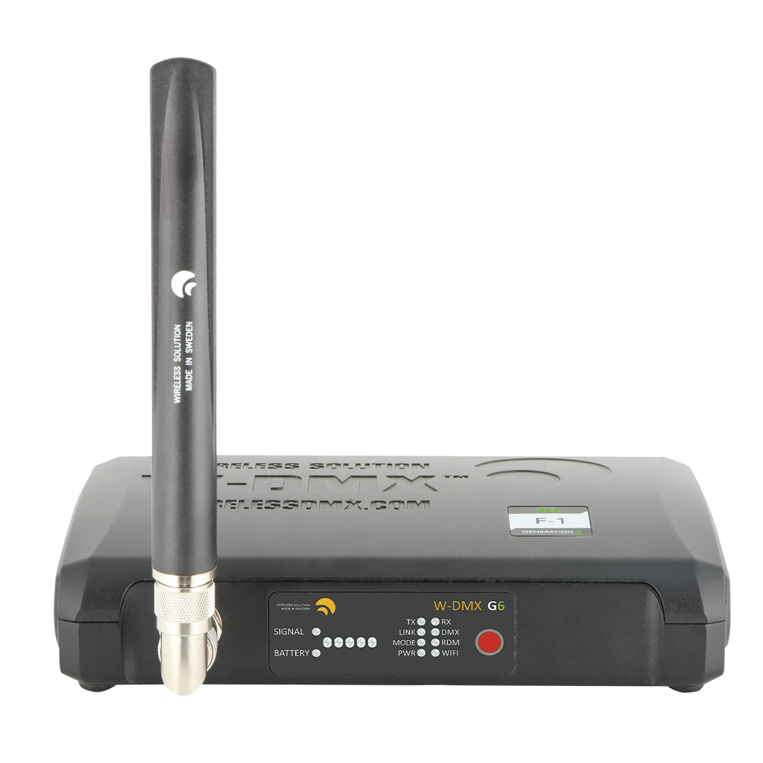 BlackBox F-1 G6 Transceiver Draadloze DMX, ArtNet & Streaming ACN zender & ontvanger