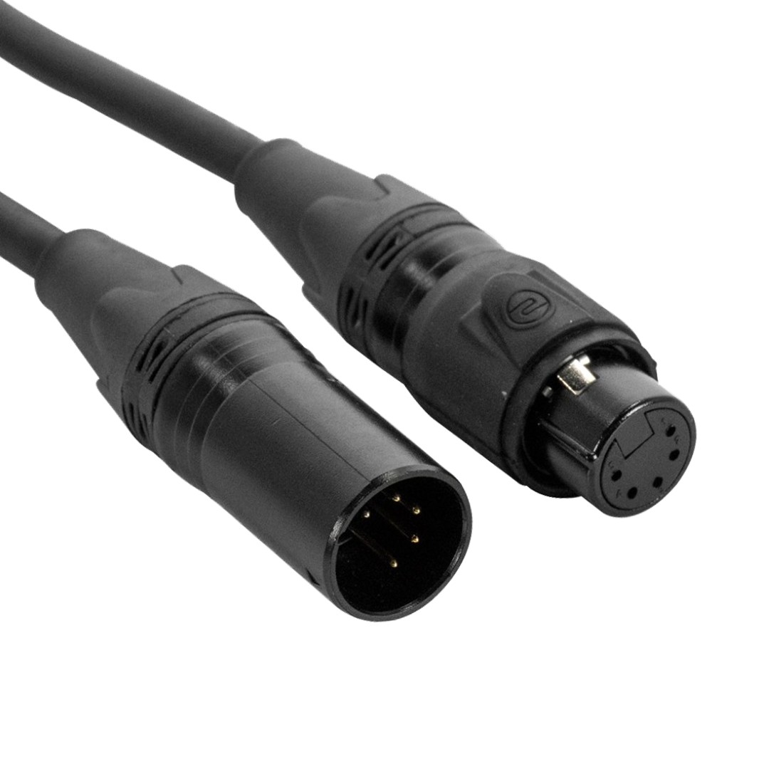 DMX 5pin IP65 3,0m STR