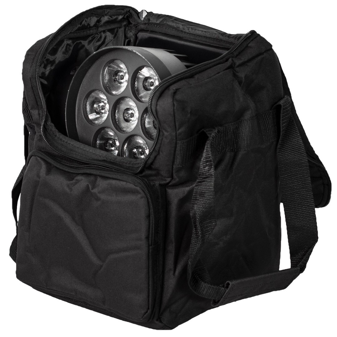Draagtas nylon met rits  ASC-AC-115 L: 23 x 23 x 31 cm hoog