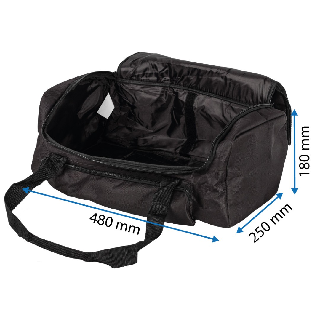 ASC-AC-135 Nylon tas met rits 48 x 25 x 18 cm 