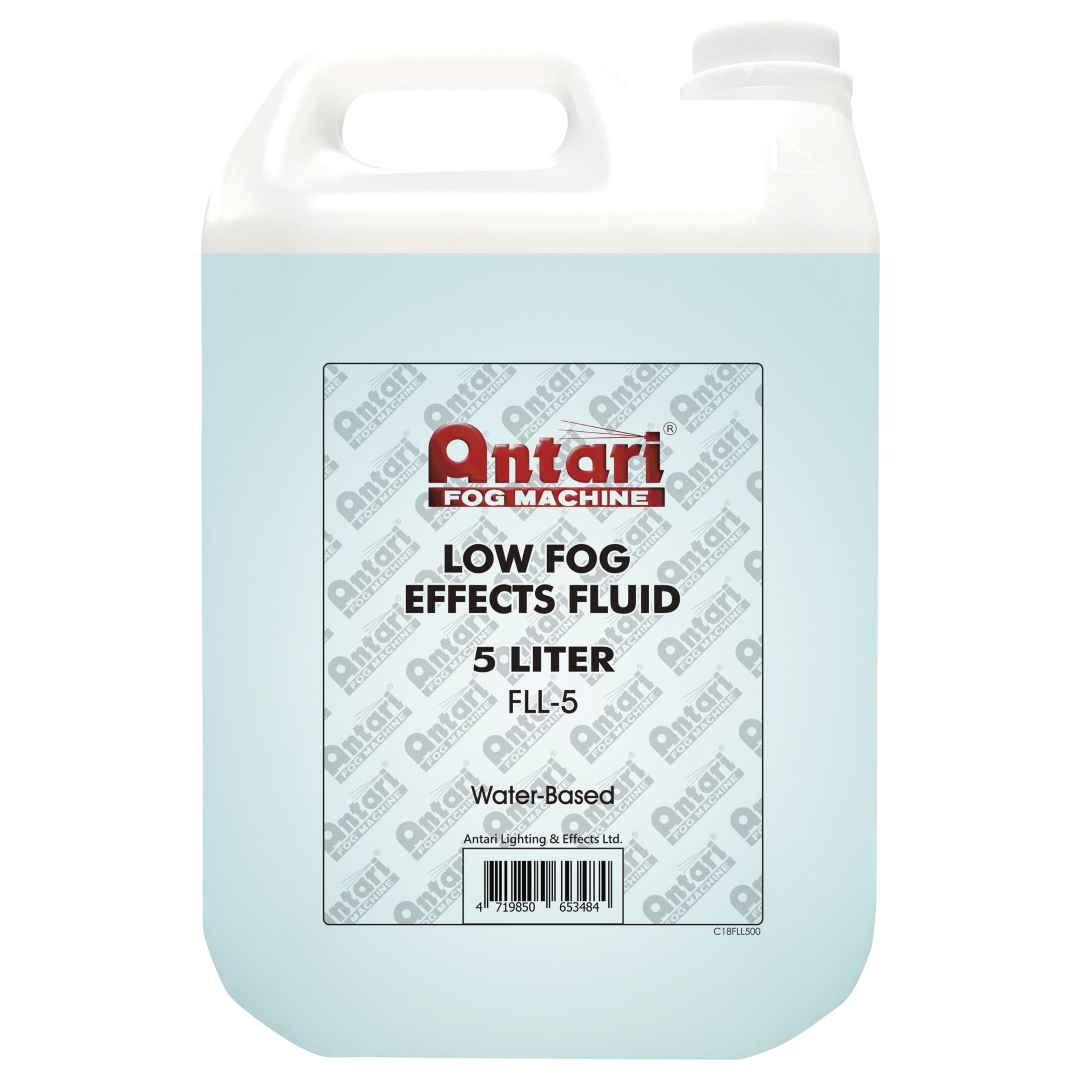 FLL-5 Low Fog Effects Fluid 5 Liter - low fog