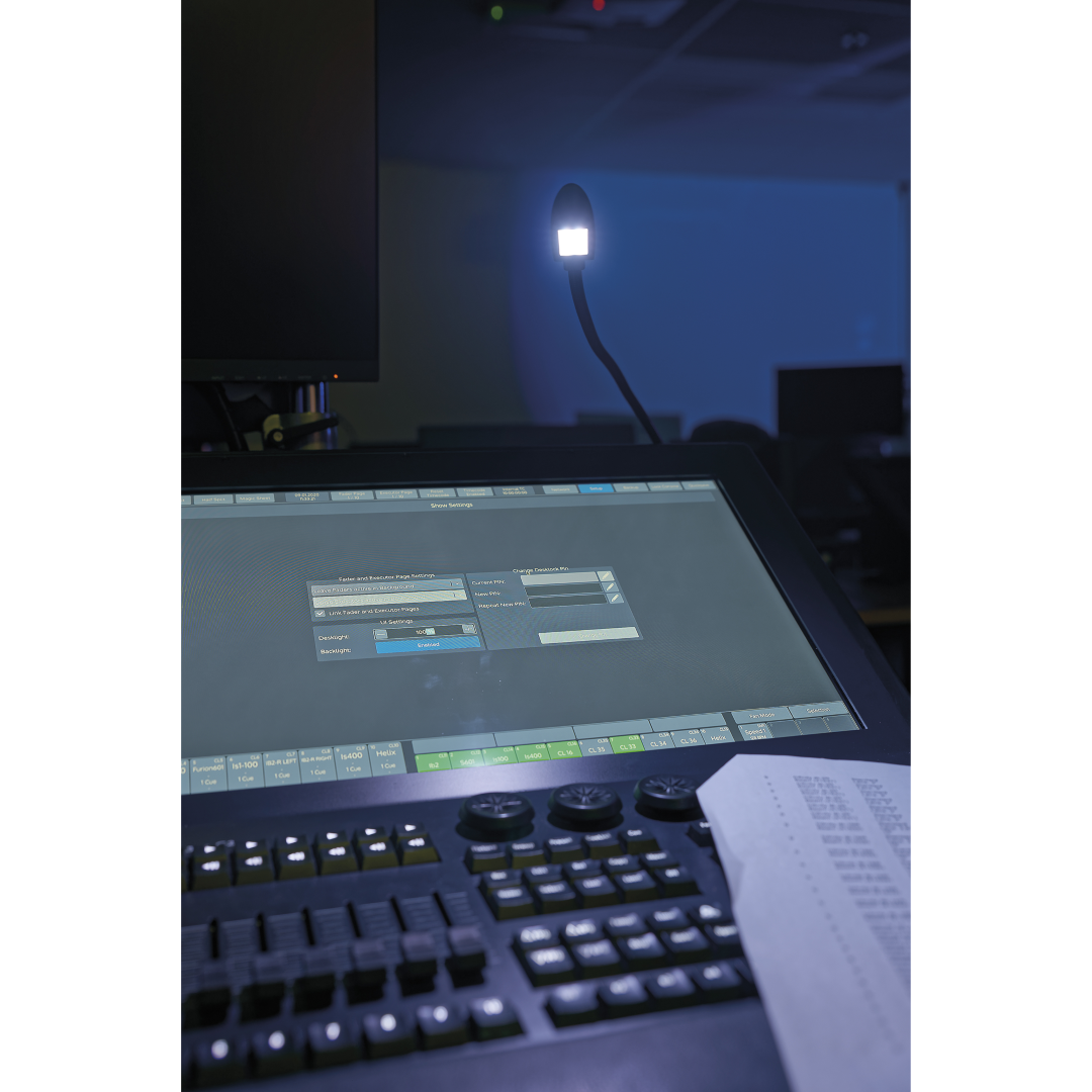 GooseLight XLR, RGBW 45 cm - 3-pins recht - dimbaar