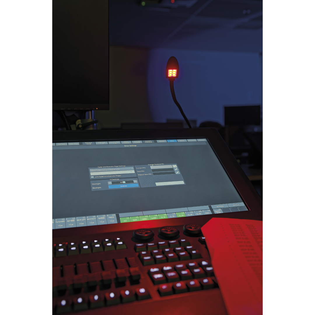 GooseLight XLR, RGBW 45 cm - 3-pins recht - dimbaar