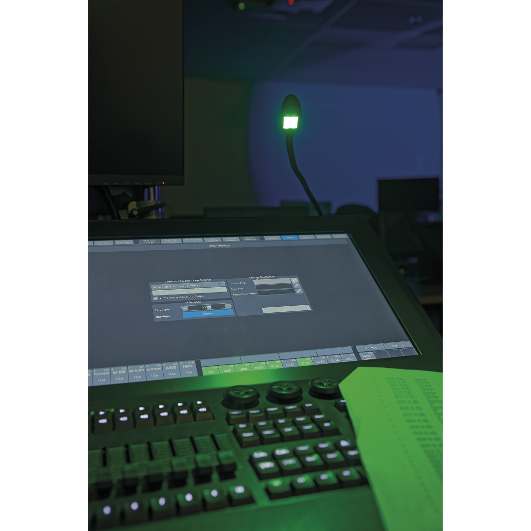 GooseLight XLR, RGBW 45 cm - 3-pins recht - dimbaar