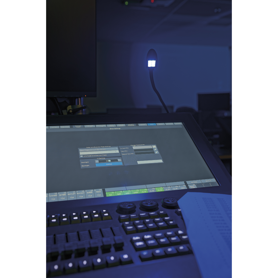 GooseLight XLR, RGBW 45 cm - 3-pins recht - dimbaar