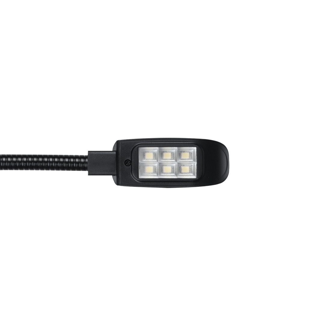 GooseLight XLR, CW 45 cm - 3-pins recht - dimbaar
