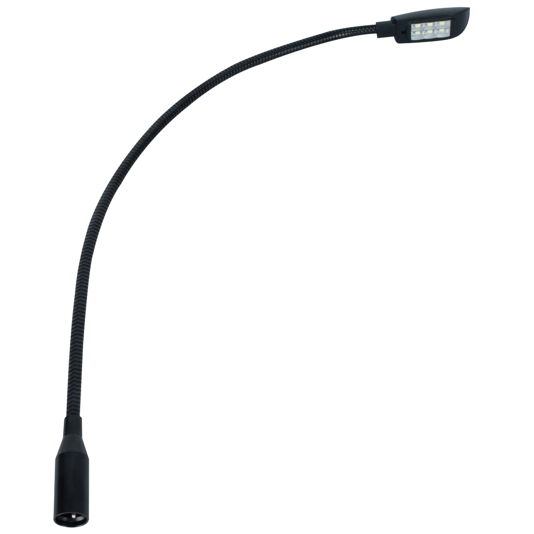 GooseLight XLR, CW 40 cm - 3-pins recht