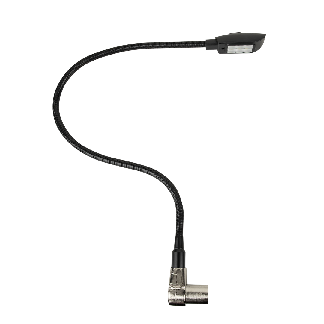 GooseLight XLR, CW 40 cm - 3-pins haaks