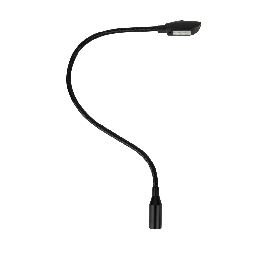 GooseLight XLR, CW 40 cm - 4-pins recht