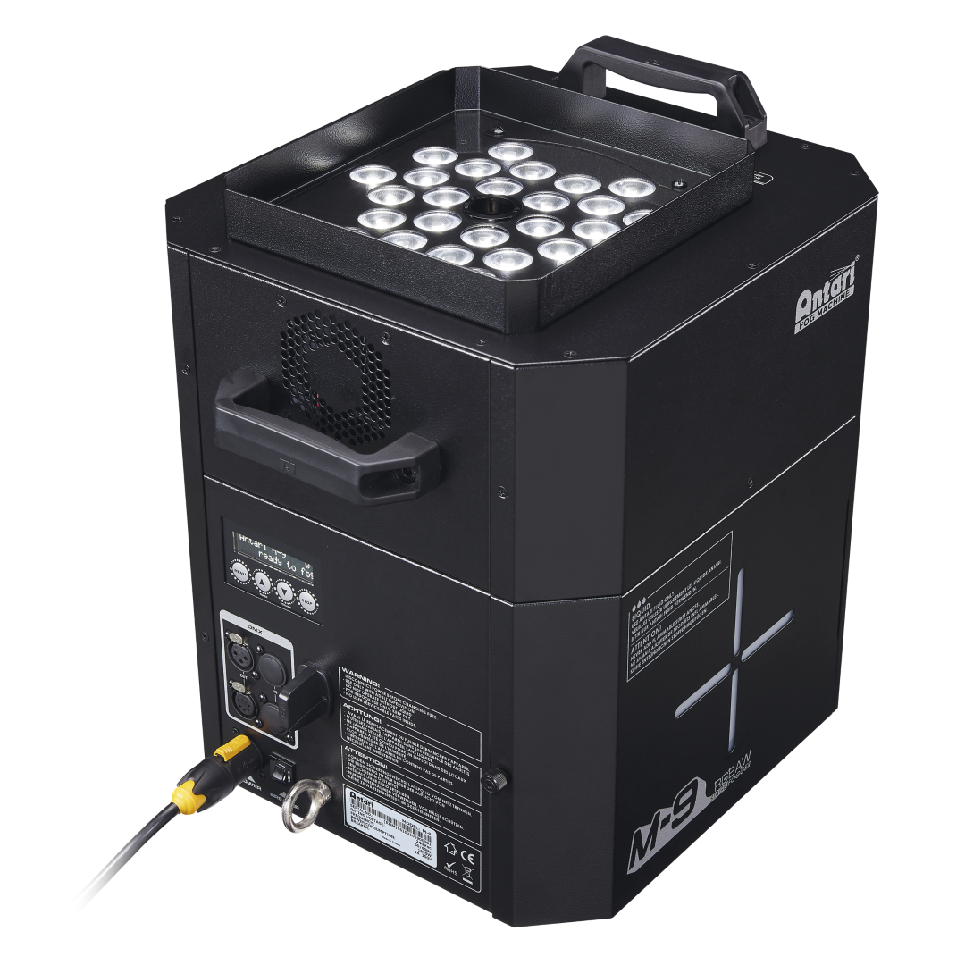 M-9 Jet 1800 W Pro CO₂-simulatie RGBAW Jet Fogger