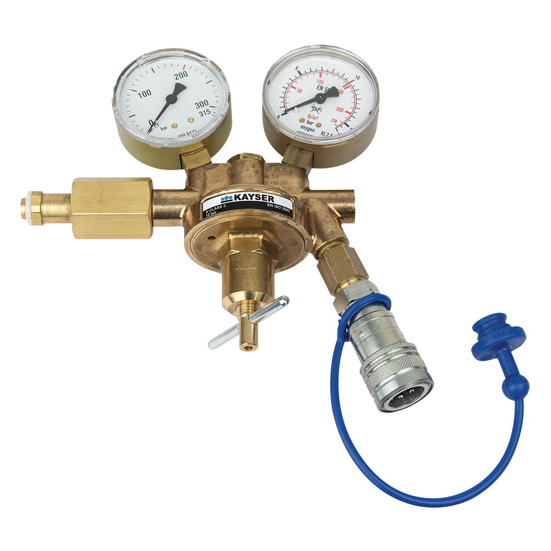 CO₂ Q-Lock Regulator 1x female Q-Lock