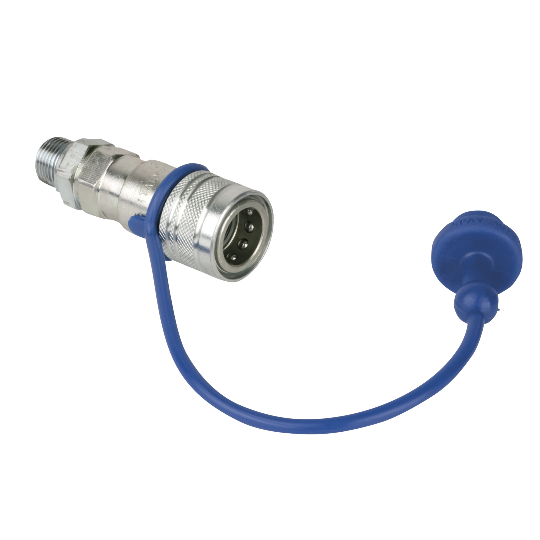 CO₂ 3/8 to Q-Lock Adapter female Gesloten systeem