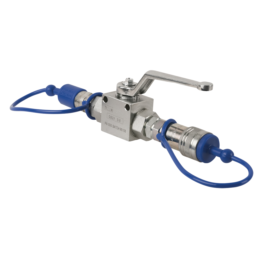 CO₂ Q-Lock Shut-off Valve Gesloten systeem