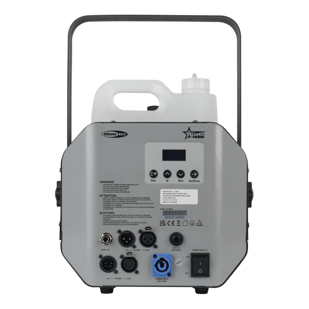 Stellar F-1500 Fogger 1500 W rookmachine