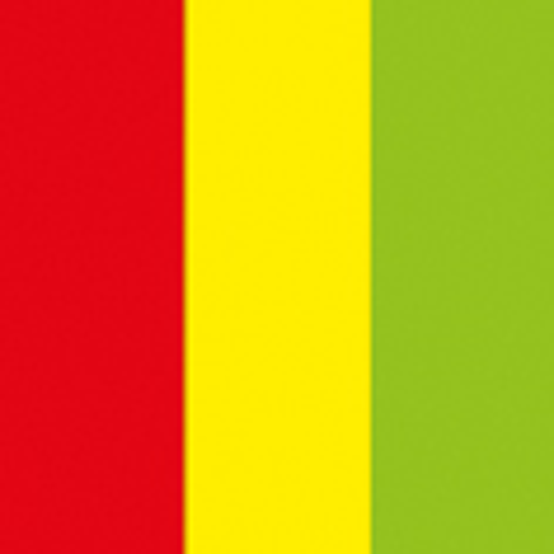 Electric Confetti Cannon 50 cm, rood/geel/groen, brandvertragend en biologisch afbreekbaar