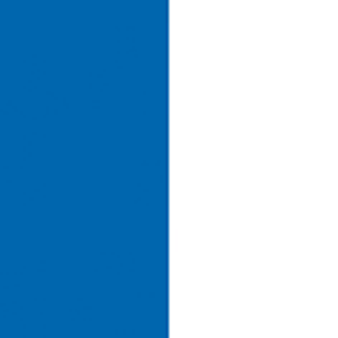 Electric Confetti Cannon Pro 80 cm, blauw/wit, brandvertragend en biologisch afbreekbaar