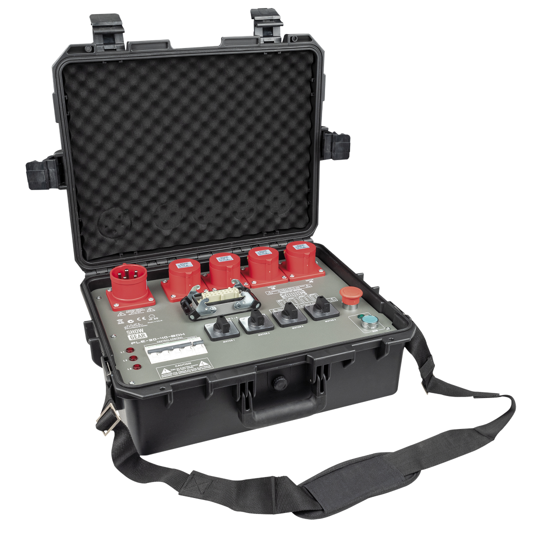PLE-30-40 - Direct Control Chain Hoist Controller - Box version 4-Kanaals