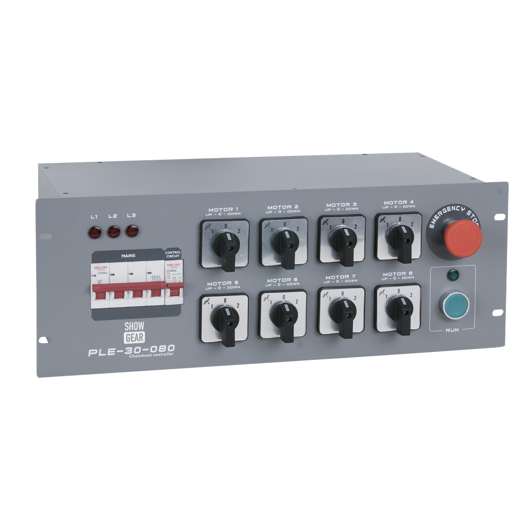PLE-30-080 - Direct Control Chain Hoist Controller 8-Kanaals