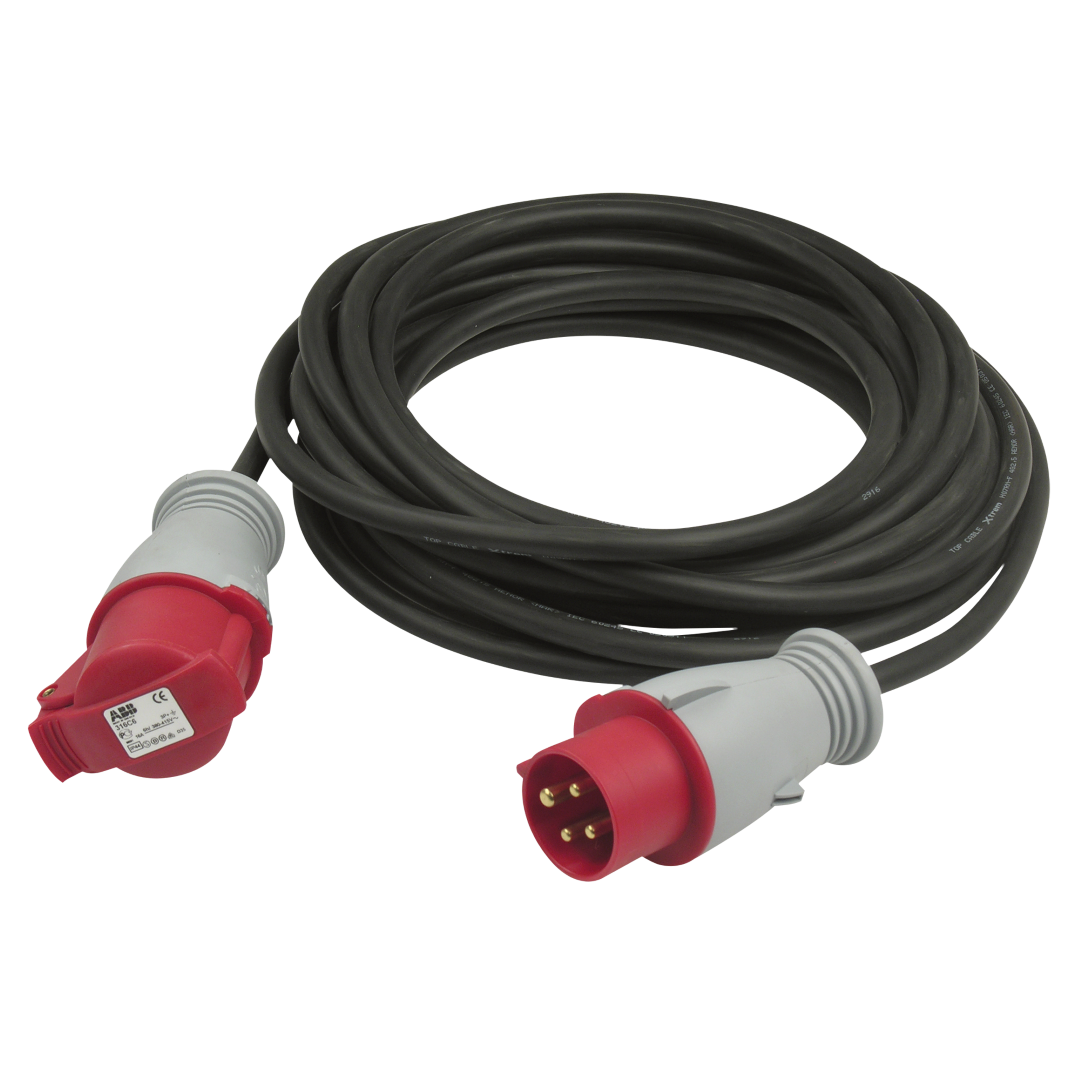 Motor cable CEE 4P 16 A Red 20 m
