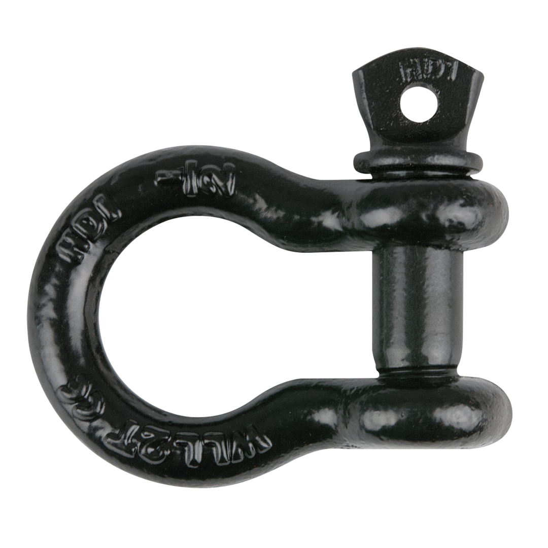 Chain Shackle, Shoulder Bolt WLL 2 T - zwart