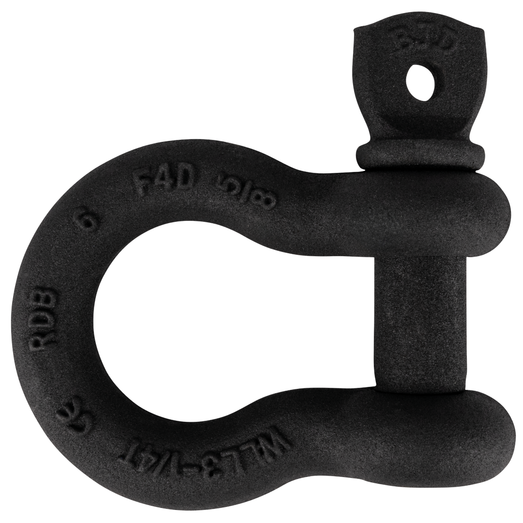 Chain Shackle, Shoulder Bolt WLL 3.25 T - zwart