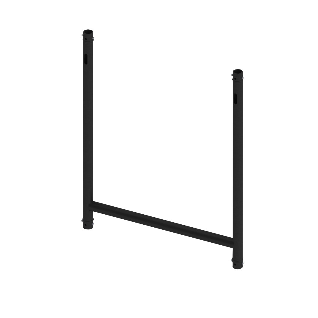 H-Downrigger Zwart - F