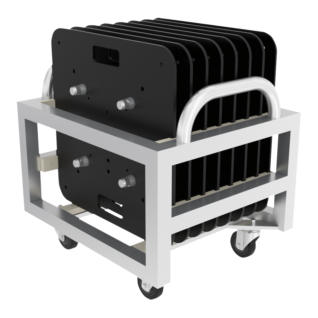 Baseplate Trolley | Baseplate houder (Voor 8x 60 x 60 cm Voetplaten