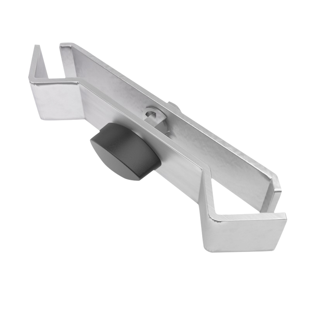 Mammoth Dex Guard Rail Coupler - Leuningkoppeling Zilver