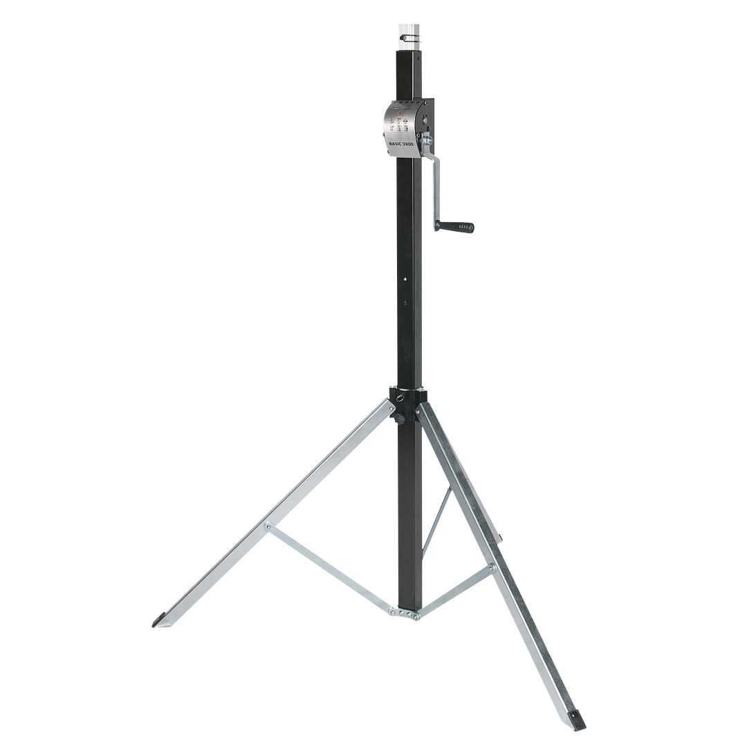 Basic 2800 Wind up stand 80kg Lichtstatief 