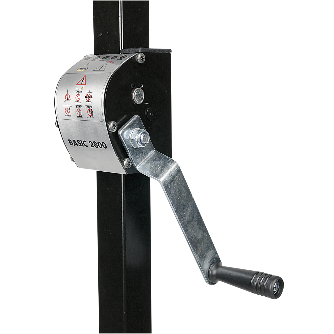 Basic 2800 Wind up stand 80kg Lichtstatief 
