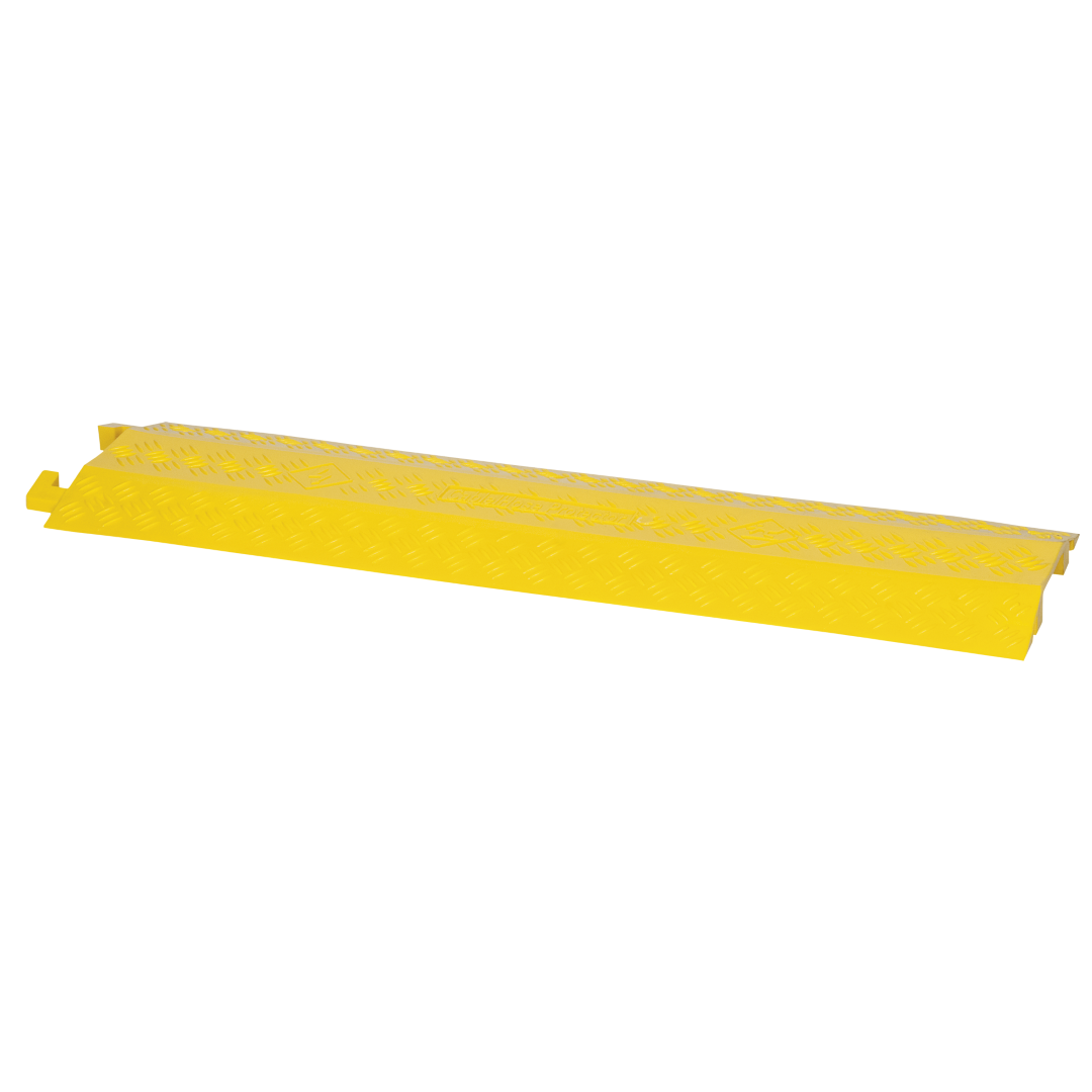 Cable Cover 4 Met 1 kanaal - geel ABS