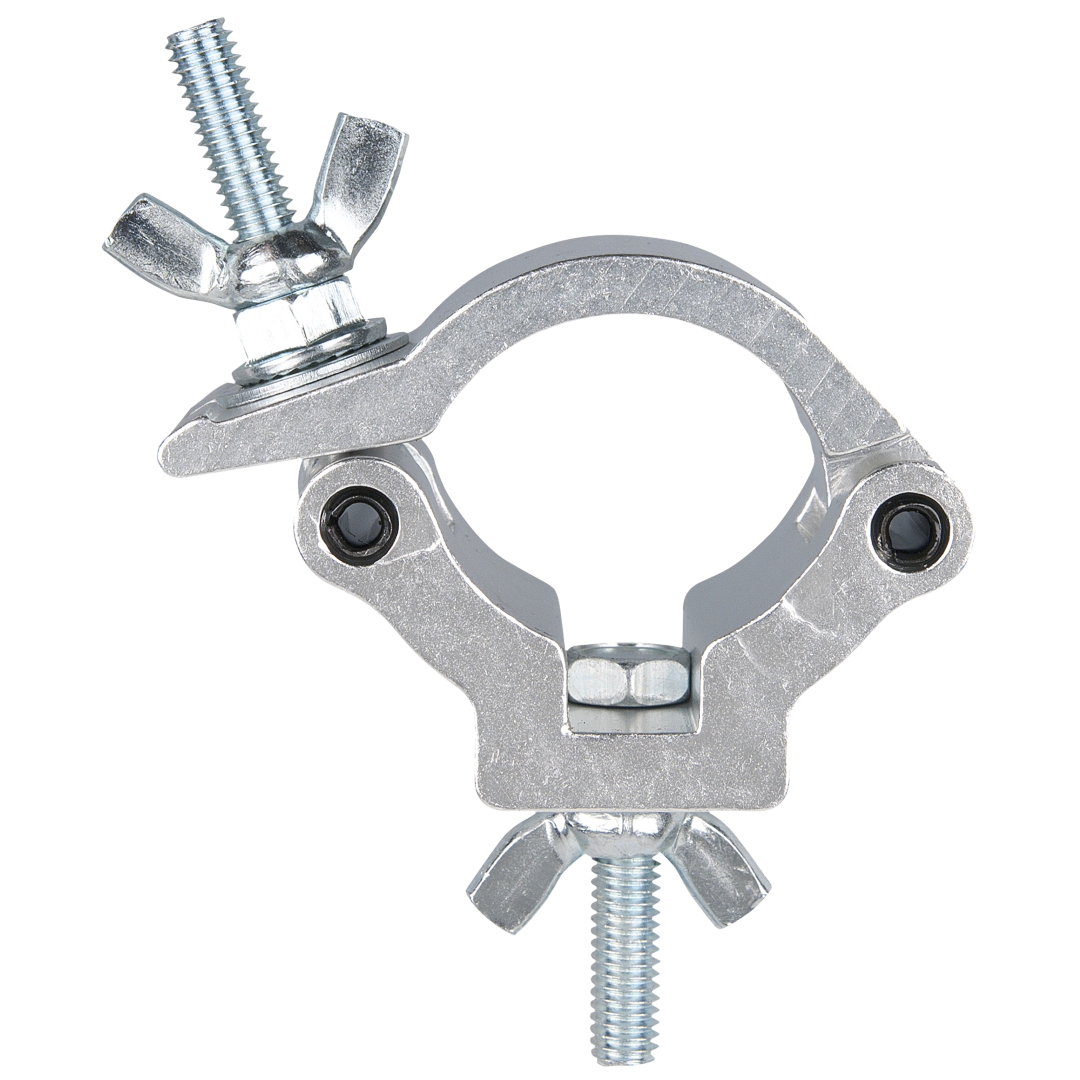 32 mm Compact Half Coupler Veilige werklast: 50 kg - aluminium - zilver