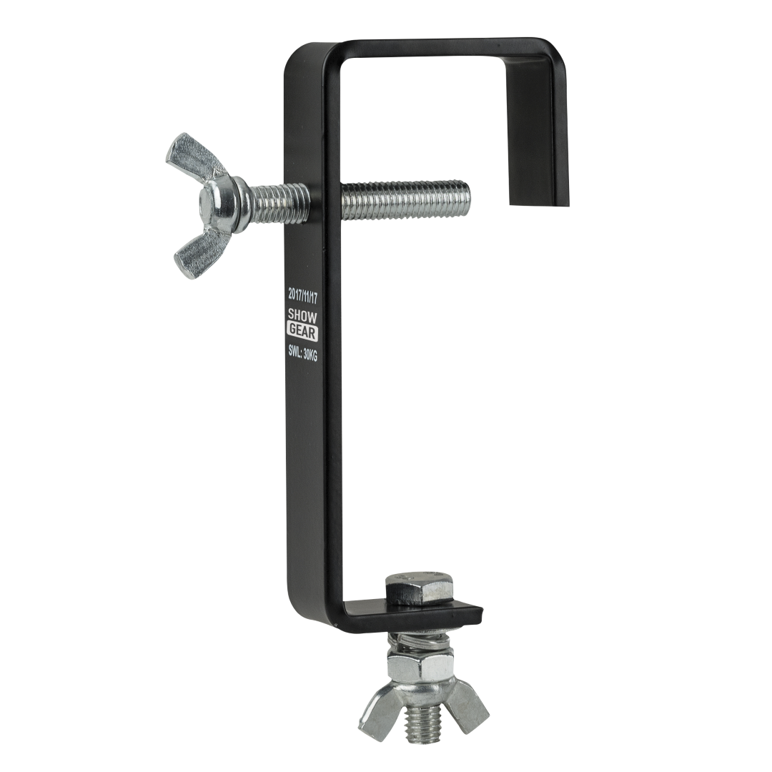 50 mm Heavy Duty Pipe Clamp Veilige werklast: 30 kg - staal - zwart