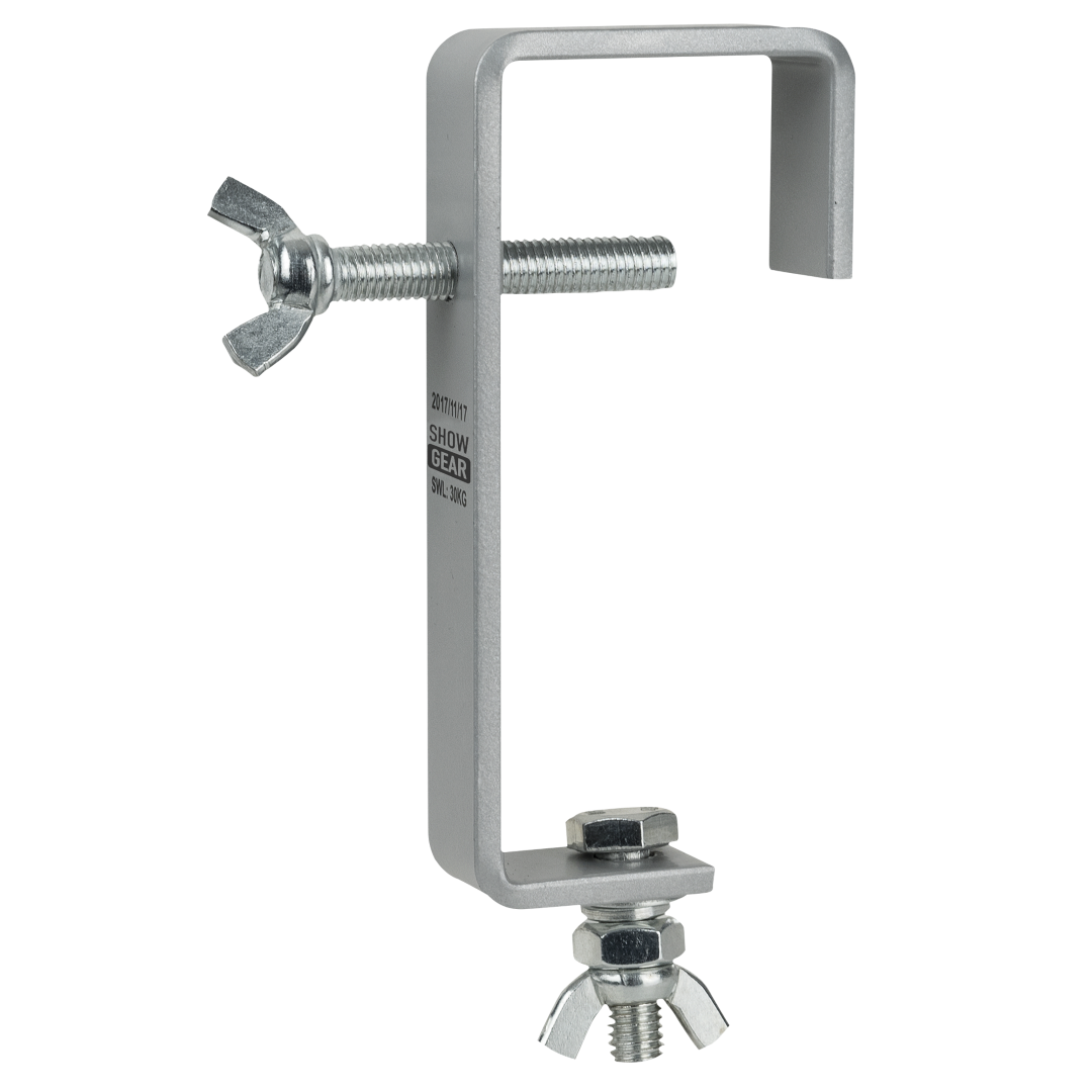 50 mm Heavy Duty Pipe Clamp Veilige werklast: 30 kg - staal - zilver