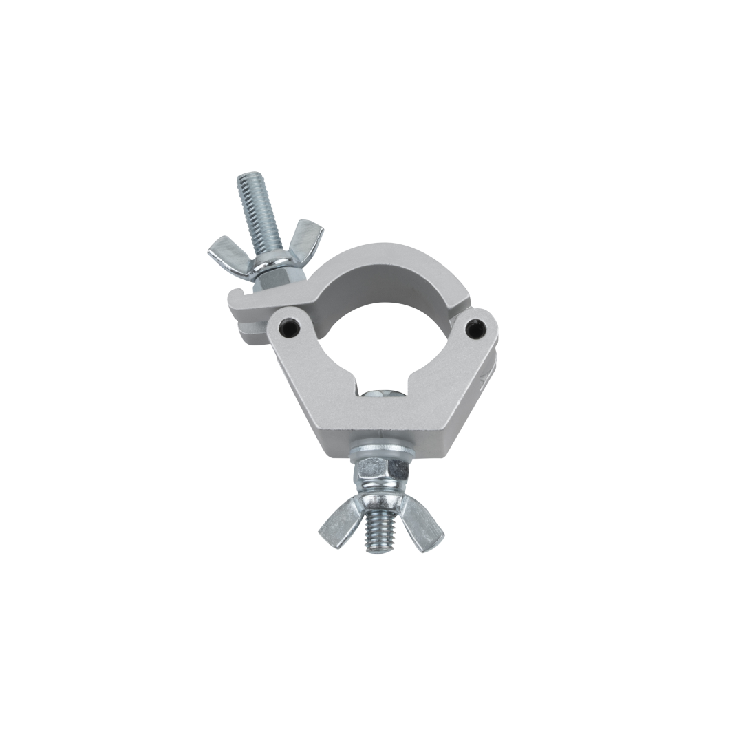 32 mm Half Coupler Veilige werklast: 100 kg - aluminium - zilver