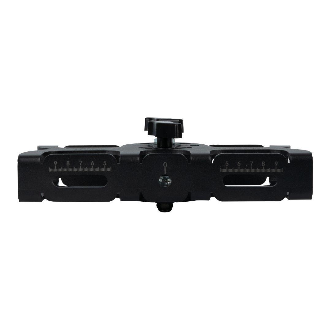 Levelling Clamp - Black Compenseert bevestigingshoek