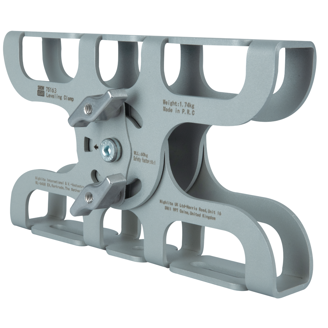 Levelling Clamp - Silver Compenseert bevestigingshoek