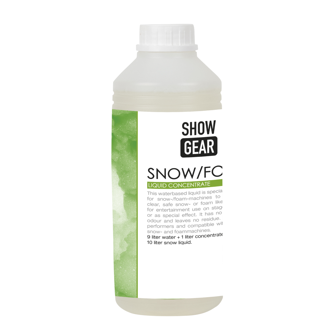 Snow/Foam Concentrate 1 litre 1 liter - op waterbasis