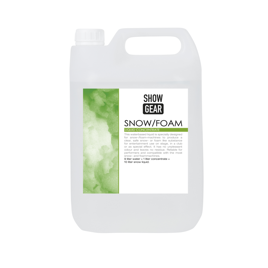 Snow/Foam Concentrate 5 litre 5 liter - op waterbasis