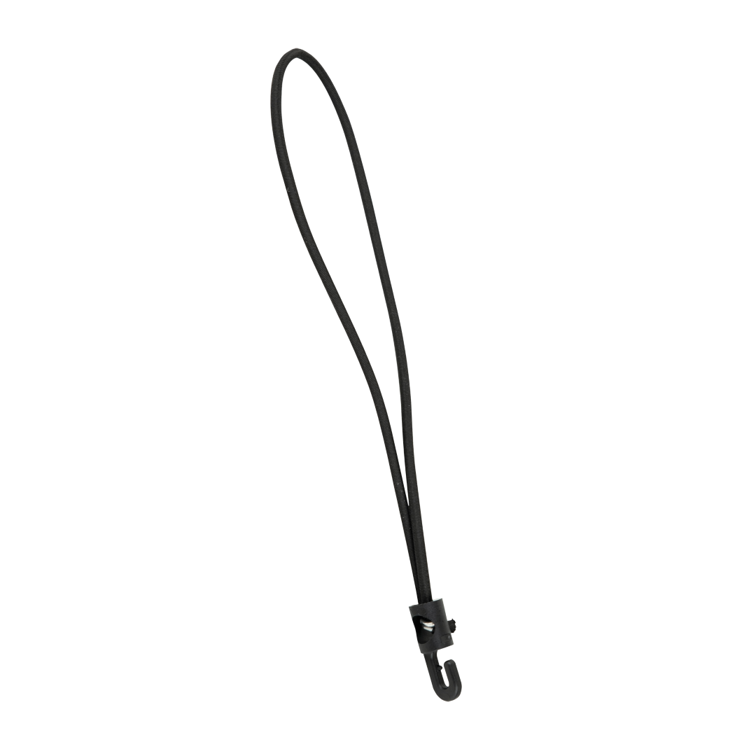 Shock Cord 25 cm Zwart