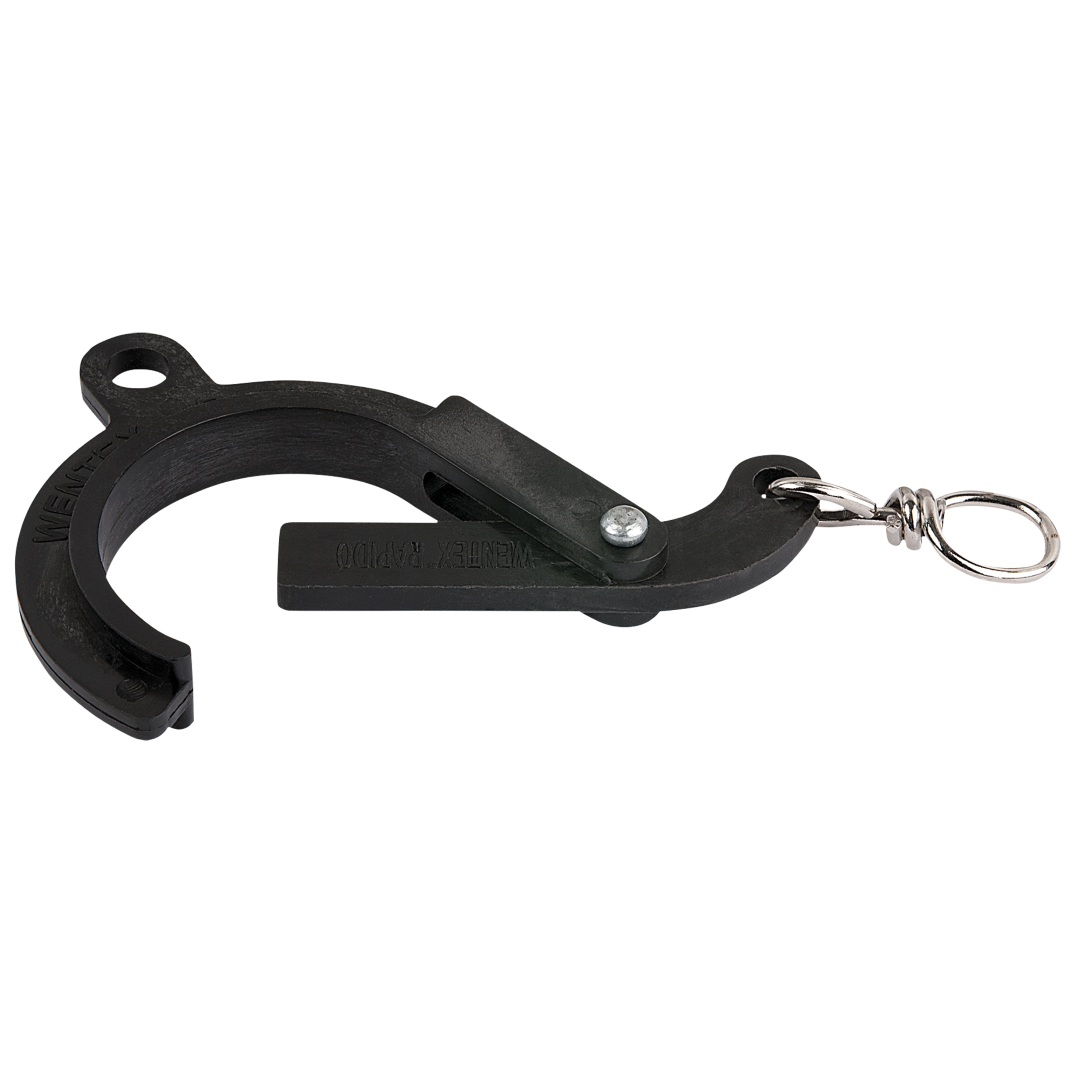 Rapido - Curtain Clamp 50 mm Zwart Ophanghaak Theaterdoek