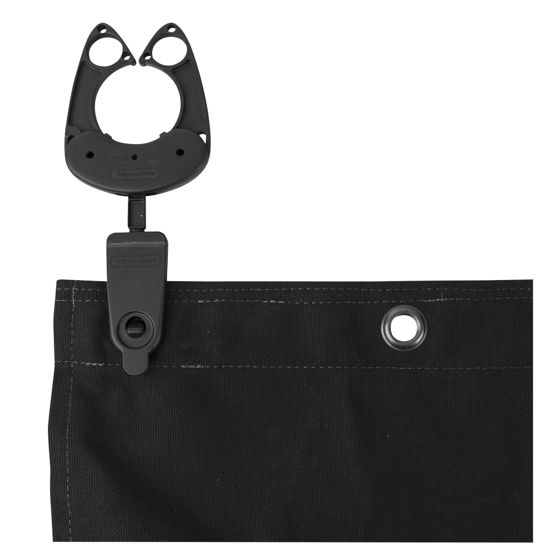 Doek ophangklem Grippon Tube Curtain Clamp voor buizen van 32 - 51 mm