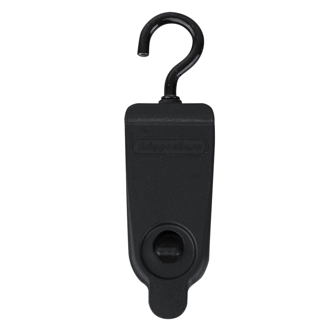 Doek ophanghaak GripponBase Curtain hook Zwart