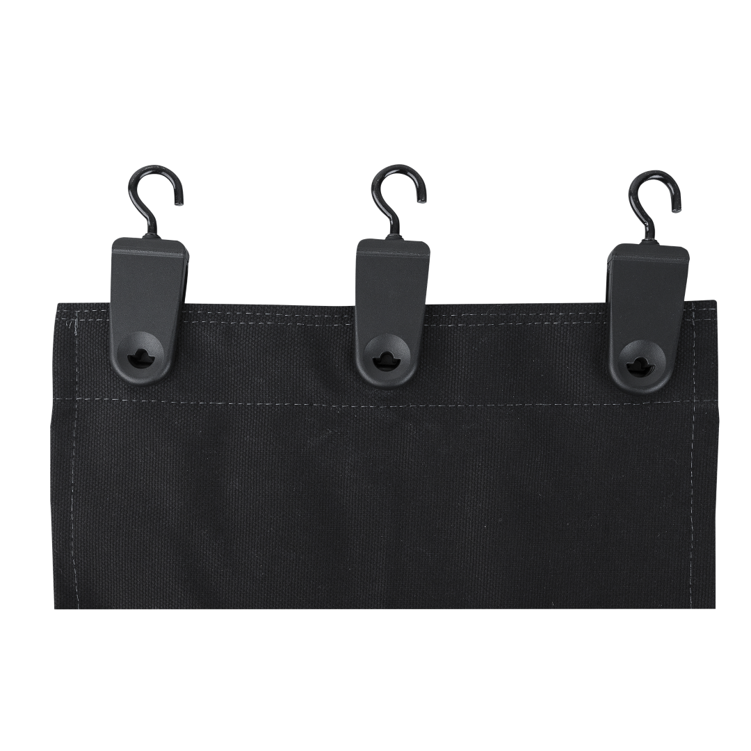 Doek ophanghaak GripponBase Curtain hook Zwart