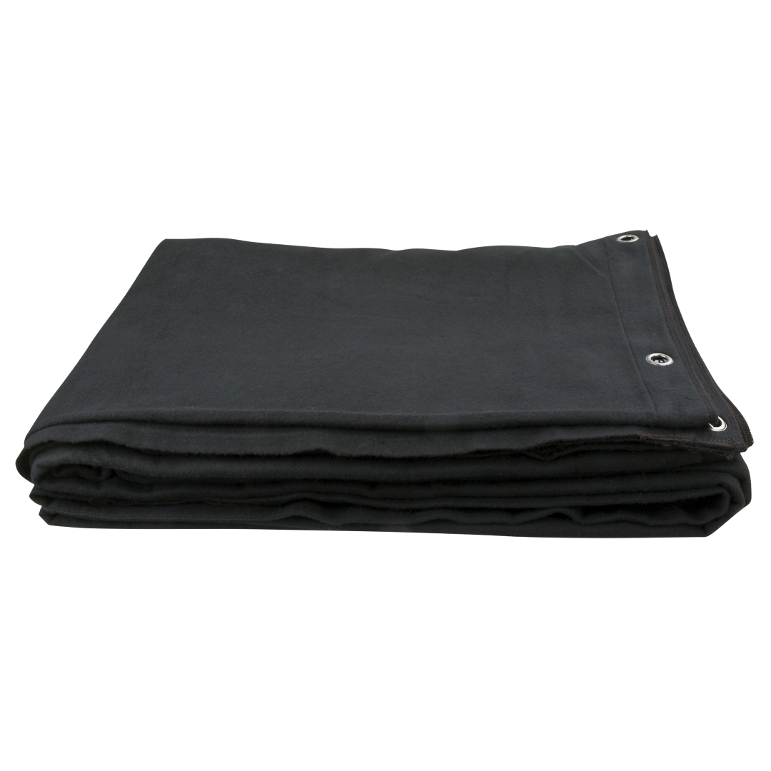 Backdrop Dekomolton Zwart – 600 x 300 cm Achterdoek