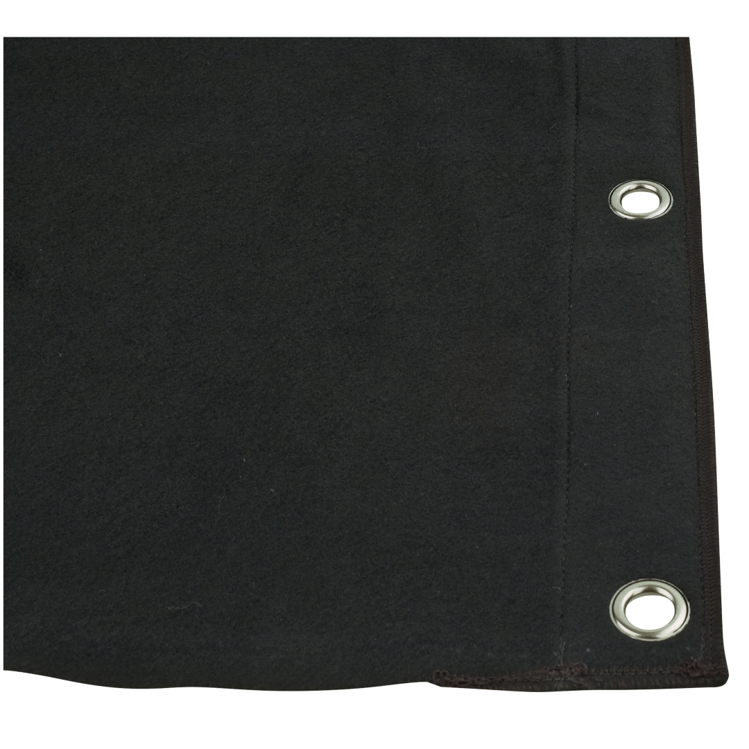 Backdrop Dekomolton Zwart – 600 x 300 cm Achterdoek
